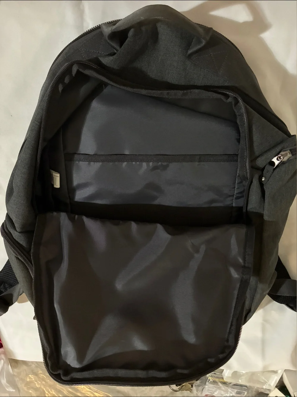 Black Men's Laptop Backpack